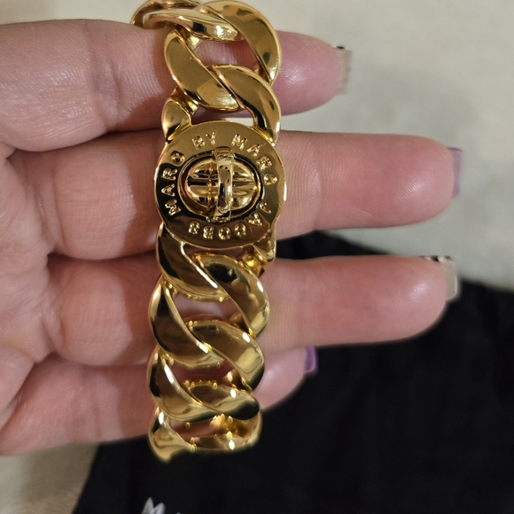💯 NWT Authentic Marc by Marc Jacobs Katie Link Bracelet - Picture 2 of 6